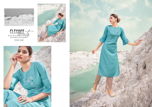 Kalaroop Omega Rayon Designer Kurti 